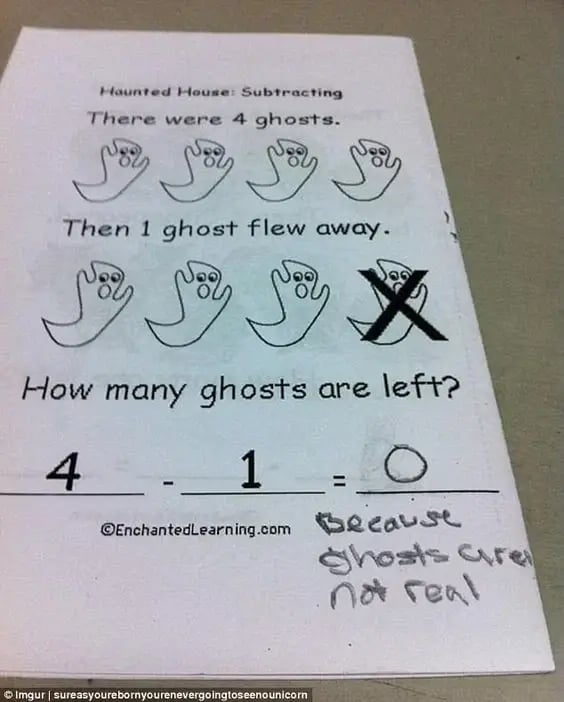 Ghost Exam Answer