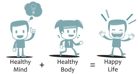 Featured image of post Cartoon Healthy Body Healthy Mind Vector illustration in flat modern style